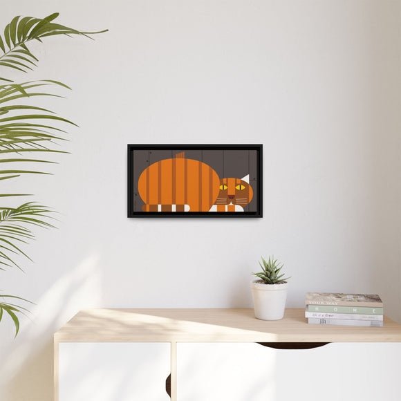 Peepkin Edie Harper Framed Giclee Print Stretched On Canvas