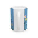 Charley Harper Wild Summer Eastern Tiger Swallowtail Butterfly Ceramic Mug 15 oz-2
