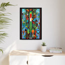 Monteverde Charley Harper Framed Giclee Print Stretched On Canvas-17