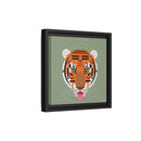 Cool Carnivore Charley Harper Giclee Framed Stretched On Canvas Print-81