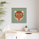 Cool Carnivore Charley Harper Giclee Framed Stretched On Canvas Print-64