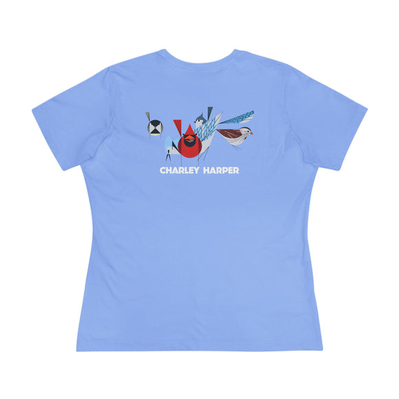 Bird Feeder's Charley Harper Women's Cotton Tee