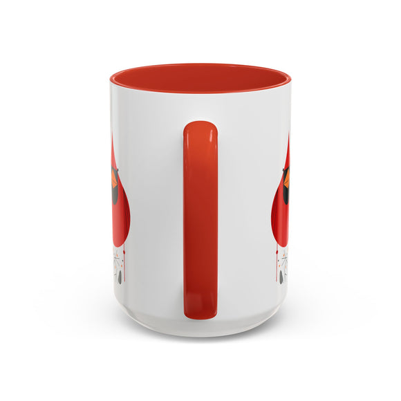 CAM BRANDED CARDINAL Accent Coffee Mug 15oz