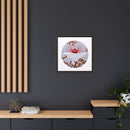 B-r-r-r-r-rdbath Charley Harper Framed Giclee Print on Stretched Canvas-51