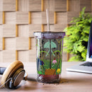 Charley Harper The Edge The Lynx Prairie 24HR Cold and 12HR Hot Double Insulated BPA-Free Acrylic Tumbler-6