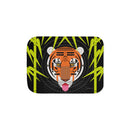 Cool Carnivore in the Jungle Charley Harper Sherpa Blanket-2