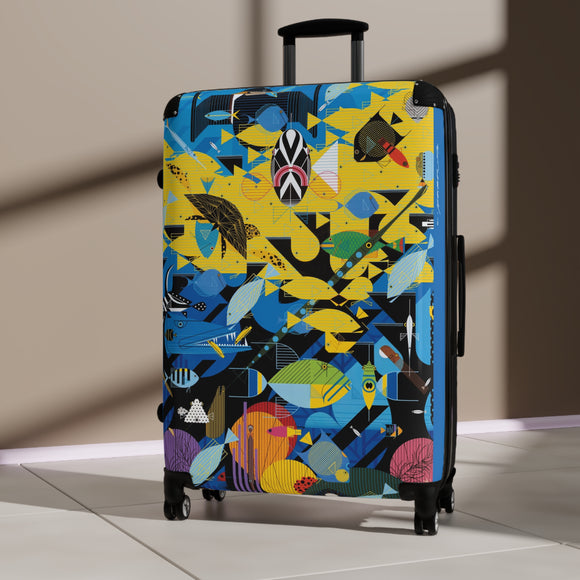 Charley Harper Coral Reef National Park Luggage