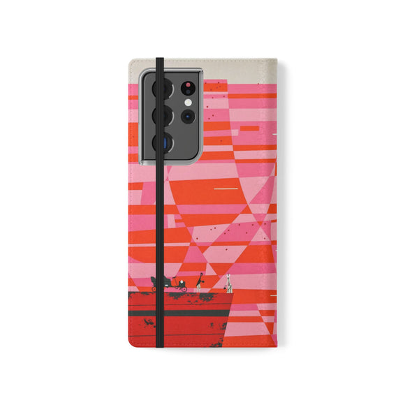 Charley Harper Grand Canyon Flip Folio Phone Case Travel Series