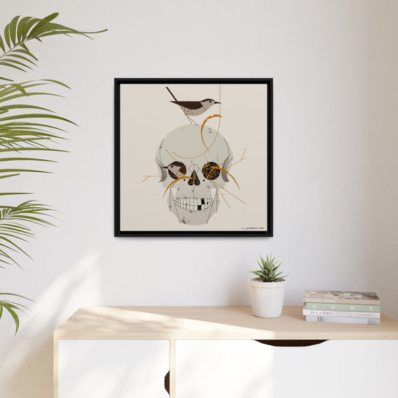 Charley Harper Wrented Giclee Framed Stretched On Canvas Print