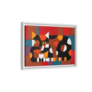 Edie Harper Crazy Cat Crazy Quilt Framed Giclee On Stretched Canvas Print-37