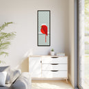 Cool Cardinal Charley Harper Framed Giclee Print Stretched On Canvas-13