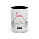 CAM BRANDED CARDINAL Accent Coffee Mug 15oz-1