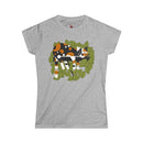 Charley Harper Limp On A Limb Women's Softstyle Tee-3