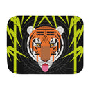 Cool Carnivore in the Jungle Charley Harper Sherpa Blanket-7