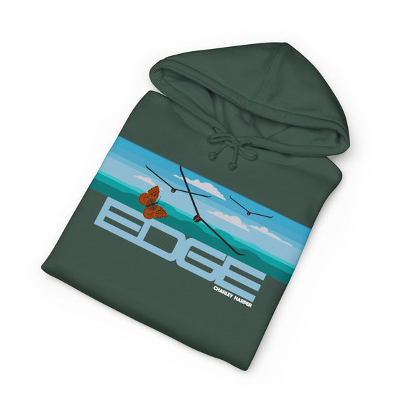 The Edge of Appalachia Monarch and Vultures Unisex Heavyweight Hooded Sweatshirt