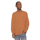 CAM Unisex Garment-dyed Long Sleeve T-Shirt-24