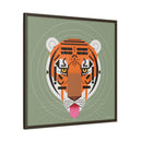 Cool Carnivore Charley Harper Giclee Framed Stretched On Canvas Print-66