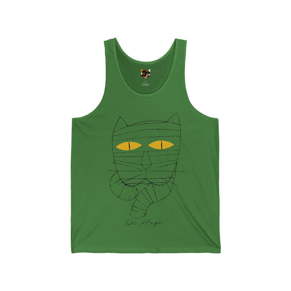 Edie Harper Mummy Cat Jersey Tank