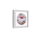 B-r-r-r-r-rdbath Charley Harper Framed Giclee Print on Stretched Canvas-97