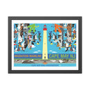 Cape May (Migration Mainline) Charley Harper Framed Poster-1