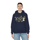 Charley Harper Mystery Of The Missing Migrants Unisex Heavy Blend™ Hooded Sweatshirt-84