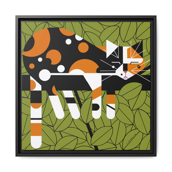 Charley Harper Limp On A Limb Framed Giclee Print Stretched On Canvas Art
