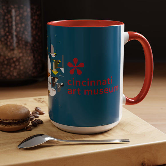 CAM Missing Migrants Accent Coffee Mug (11, 15oz)