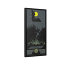 Charley Harper Bat, Bullfrog, and Bonfire Moonlight Framed Giclee on Stretched Canvas Wall Art Mid-Century Style-5
