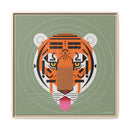 Cool Carnivore Charley Harper Giclee Framed Stretched On Canvas Print-42
