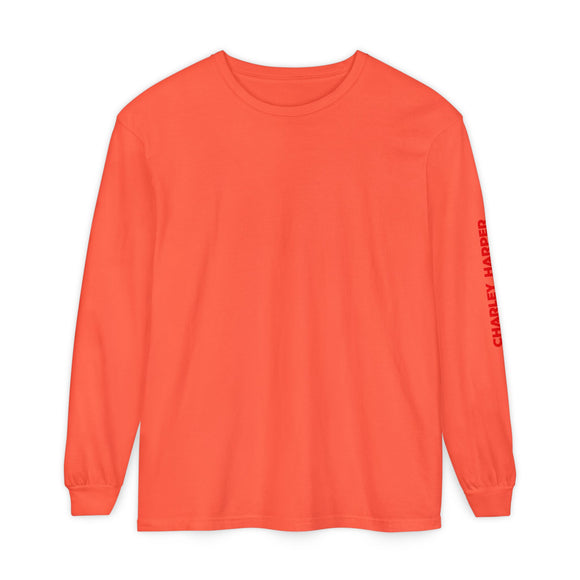 CAM Unisex Garment-dyed Long Sleeve T-Shirt