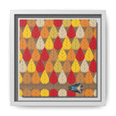 Octoberama Charley Harper Framed Giclee Print Stretched On Canvas-33