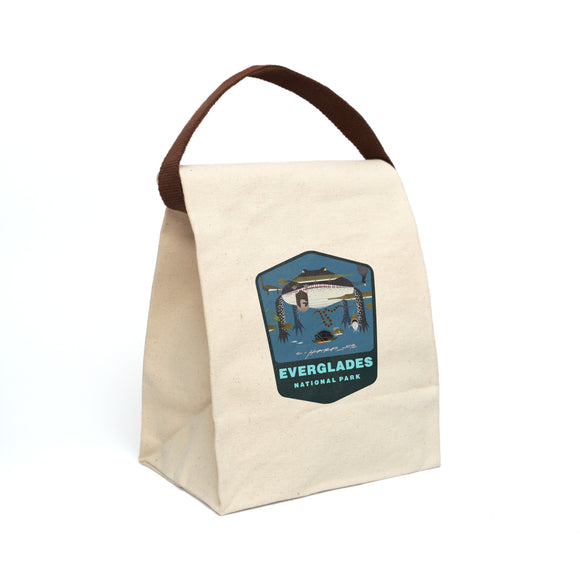 Everglades Canvas Lunch Bag With Strap