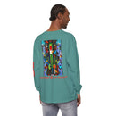 CAM Unisex Garment-dyed Long Sleeve T-Shirt-31