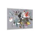 Winter Charley Harper Framed Giclee Print Stretched On Canvas-50