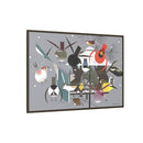 Winter Charley Harper Framed Giclee Print Stretched On Canvas-47