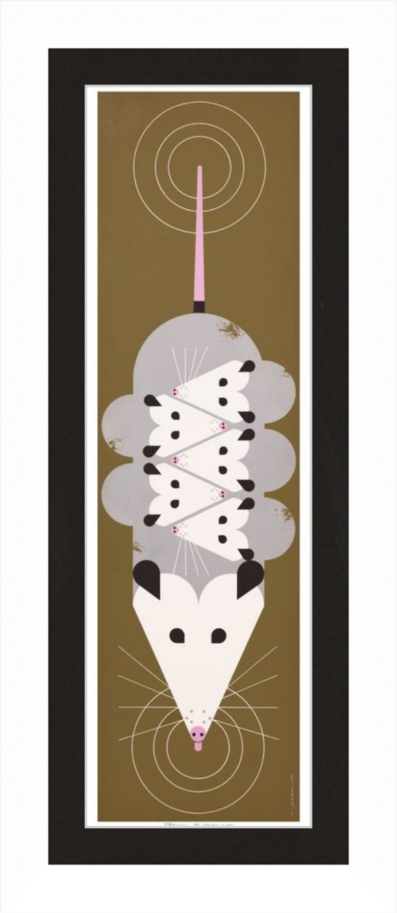 Passel of Possums Museum Quality Reproduction of Harper Archival Original Art