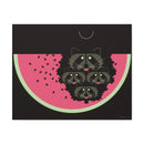 Watermelon Moon Charley Harper Unframed Giclee on Matte Stretched Canvas-6