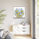 Fishful Thinking Edie Harper Framed Giclee Print on Stretched Canvas-147