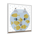 Fishful Thinking Edie Harper Framed Giclee Print on Stretched Canvas-98