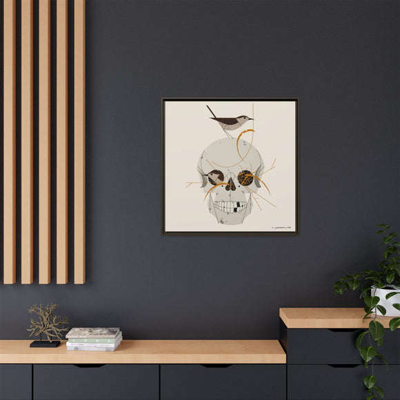 Charley Harper Wrented Giclee Framed Stretched On Canvas Print