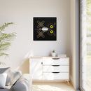 Owl on the Prowl  Charley Harper Framed Giclee Print on Stretched Canvas-24