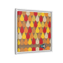 Octoberama Charley Harper Framed Giclee Print Stretched On Canvas-111