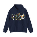 Charley Harper Mystery Of The Missing Migrants Unisex Heavy Blend™ Hooded Sweatshirt-13