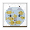 Fishful Thinking Edie Harper Framed Giclee Print on Stretched Canvas-19