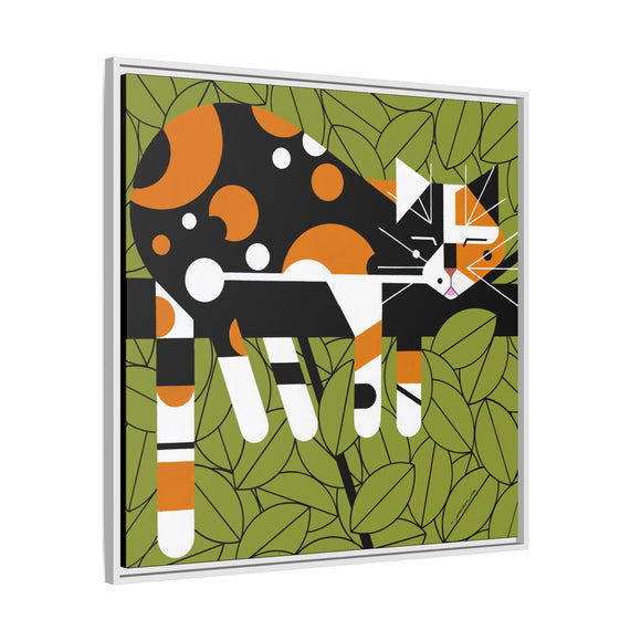 Charley Harper Limp On A Limb Framed Giclee Print Stretched On Canvas Art