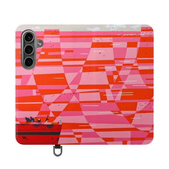 Charley Harper Grand Canyon Flip Folio Phone Case Travel Series