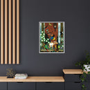 Charley Harper Sierra Range—National Park Service Commission 1990 Framed Giclee Wrapped Canvas Wall Art-27