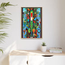 Monteverde Charley Harper Framed Giclee Print Stretched On Canvas-26
