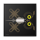 Owl on the Prowl  Charley Harper Framed Giclee Print on Stretched Canvas-1