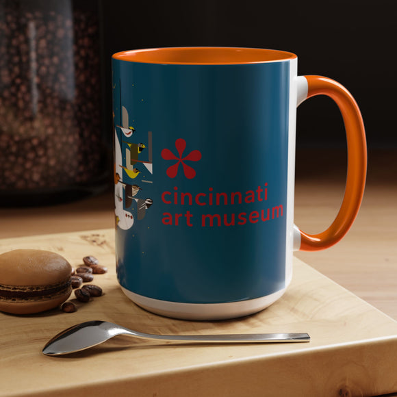 CAM Missing Migrants Accent Coffee Mug (11, 15oz)